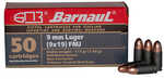 Barnaul 9MM 115Gr FMJ Steel Case 50/10